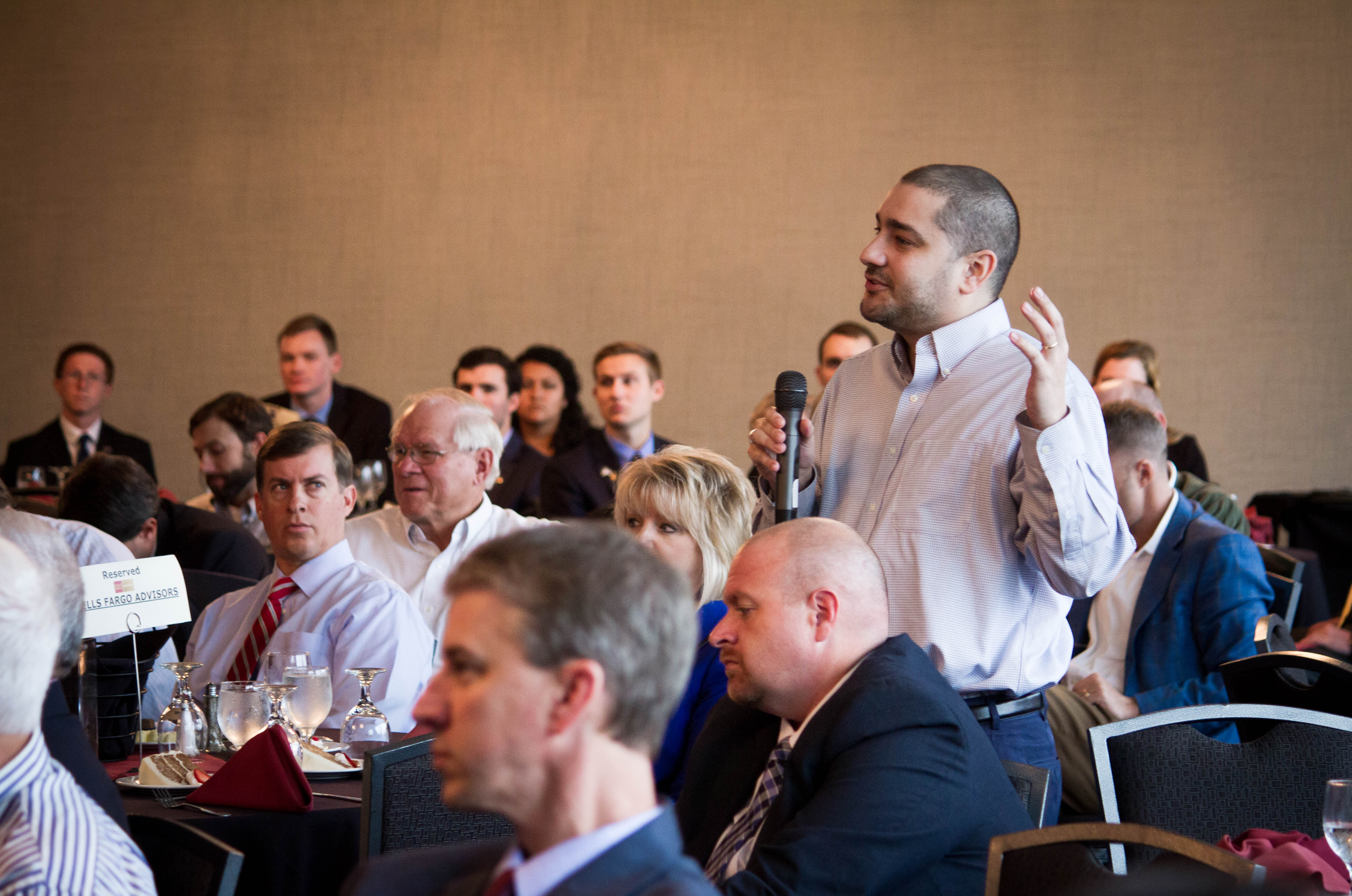 Community Foundation of Eastern NC :: Guy Adami Shares Insight at Lunch